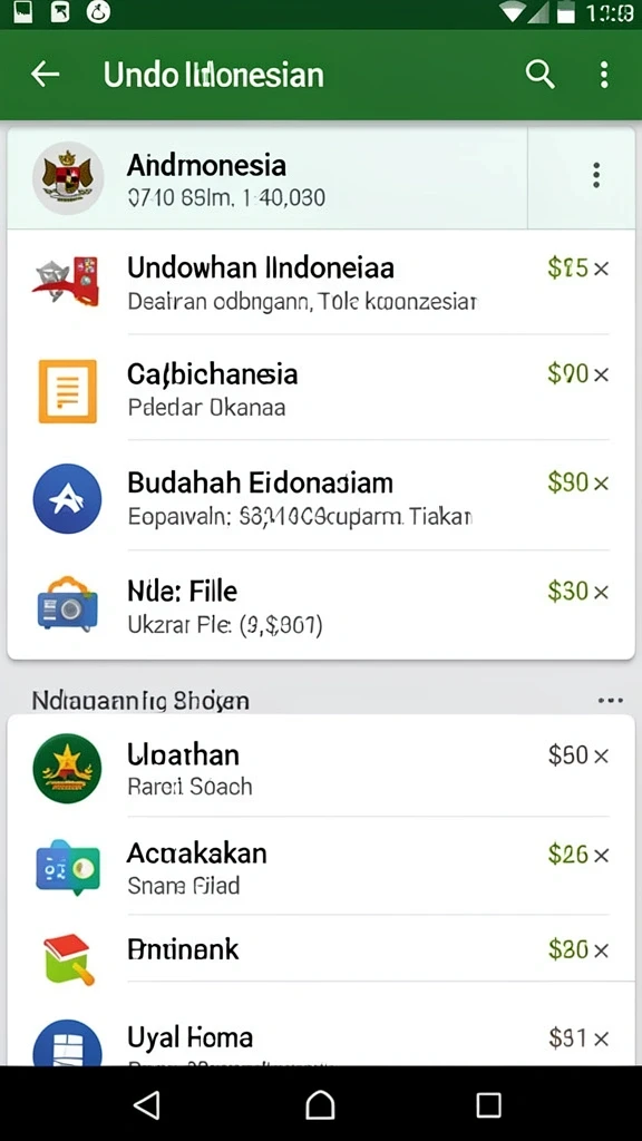 Tampilan antarmuka pengguna yang menarik dan mudah digunakan.