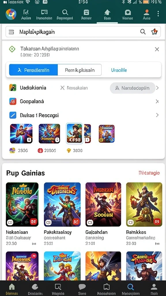 Tampilan antarmuka yang user-friendly memudahkan navigasi.