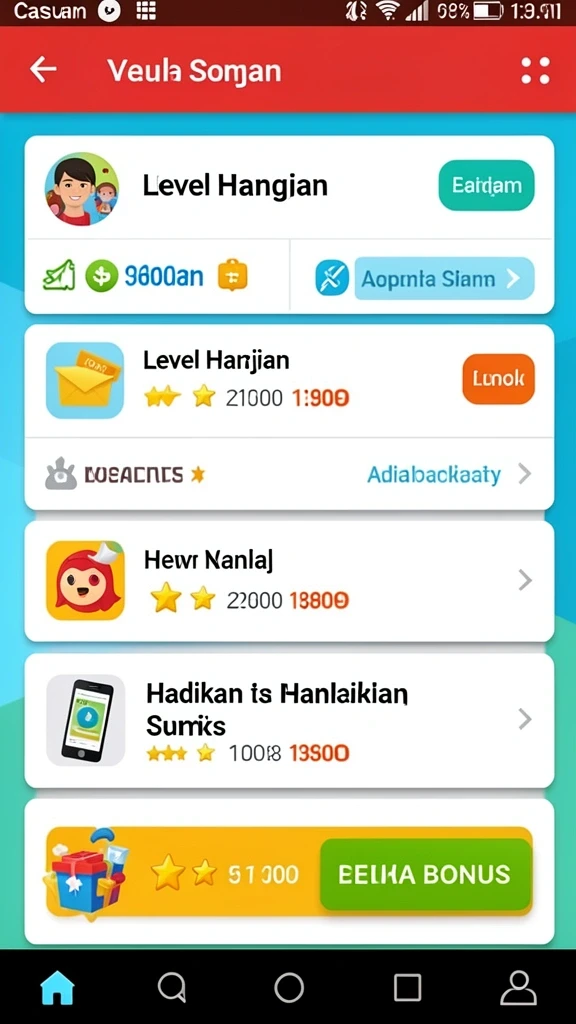 Fitur turnamen yang memberikan tantangan lebih.