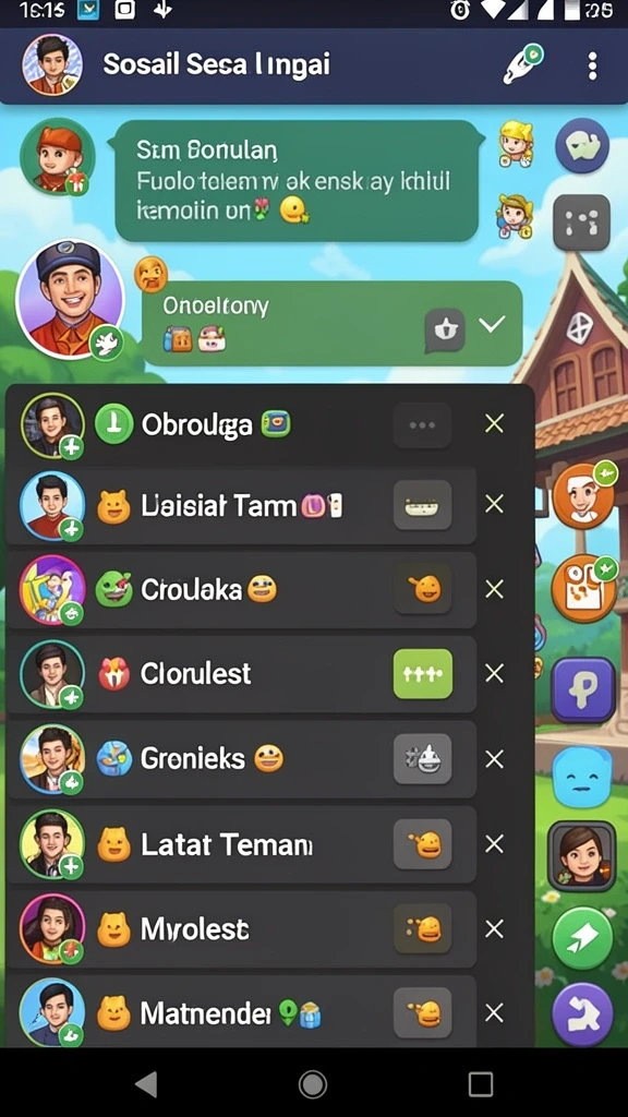 Pengguna menikmati mode multiplayer yang seru.