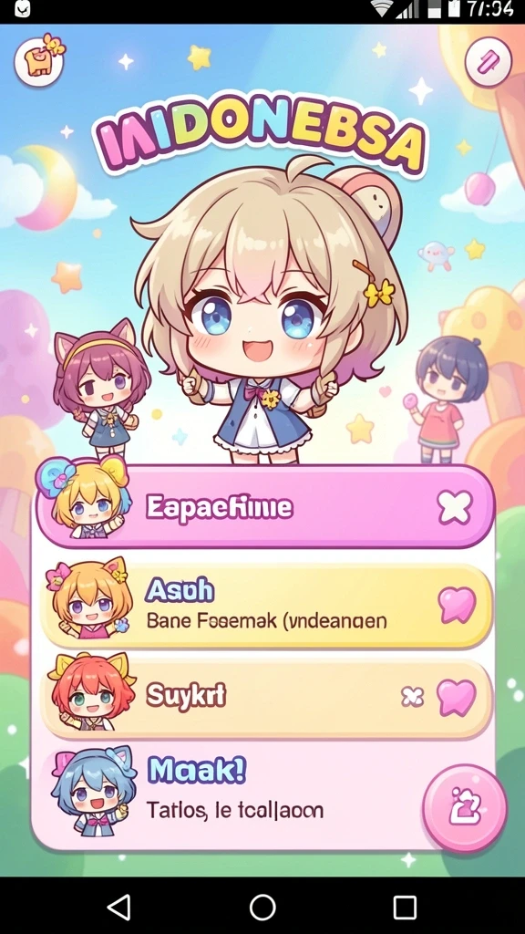 Screenshot dari karakter-k karakter baru yang dapat dimainkan.