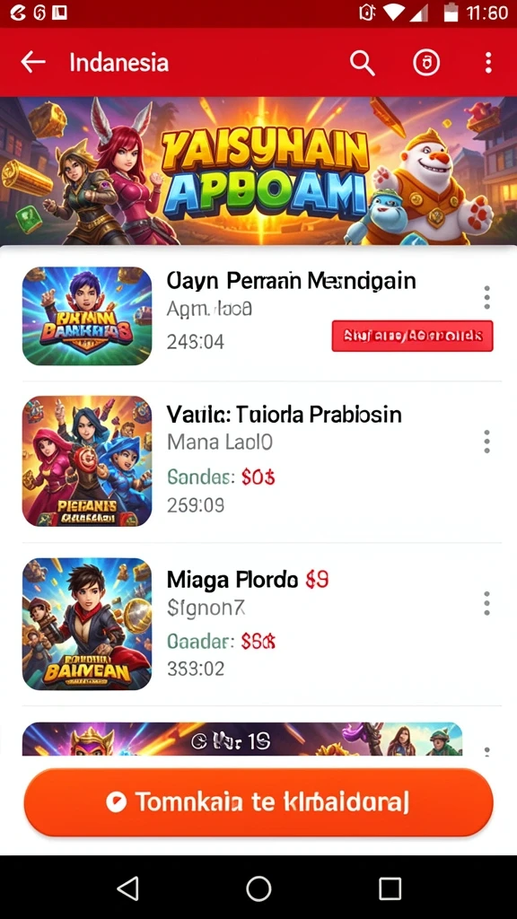 Tampilan antarmuka yang ramah pengguna.