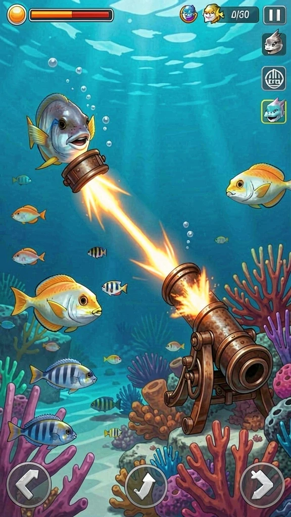 Satu screenshot menunjukkan aksi seru dalam gameplay ASG55.