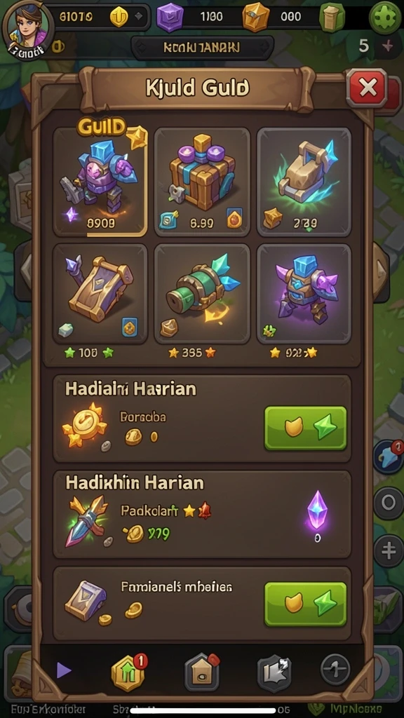 Sistem reward yang menarik dan menguntungkan.