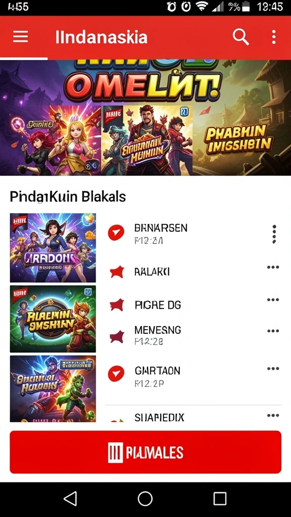Tampilan antarmuka yang menarik dan mudah digunakan.