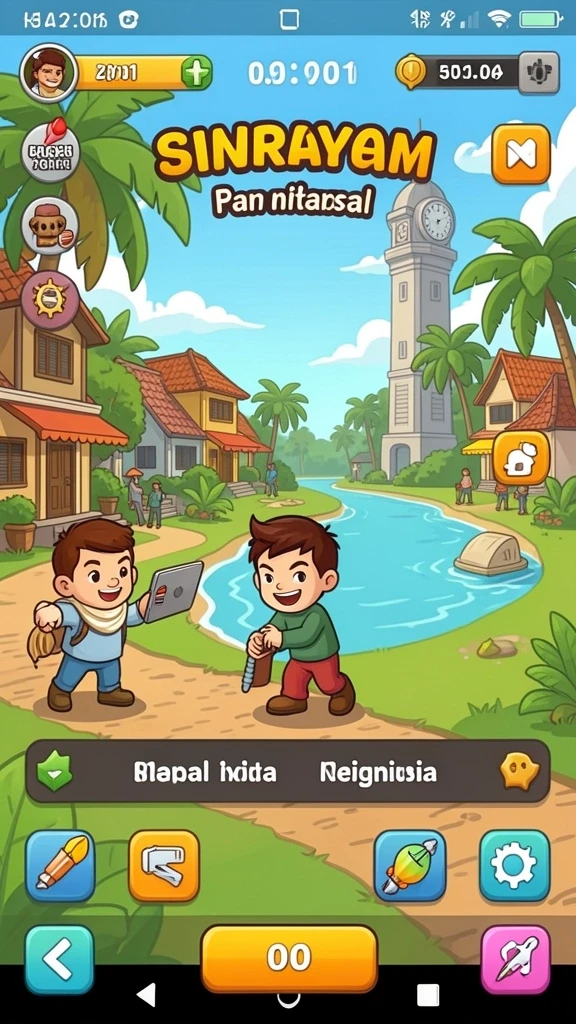 Sistem kolaborasi yang menarik di dalam game.