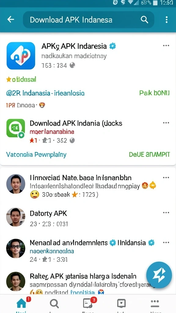 Momen kompetitif saat bermain dengan teman-teman.
