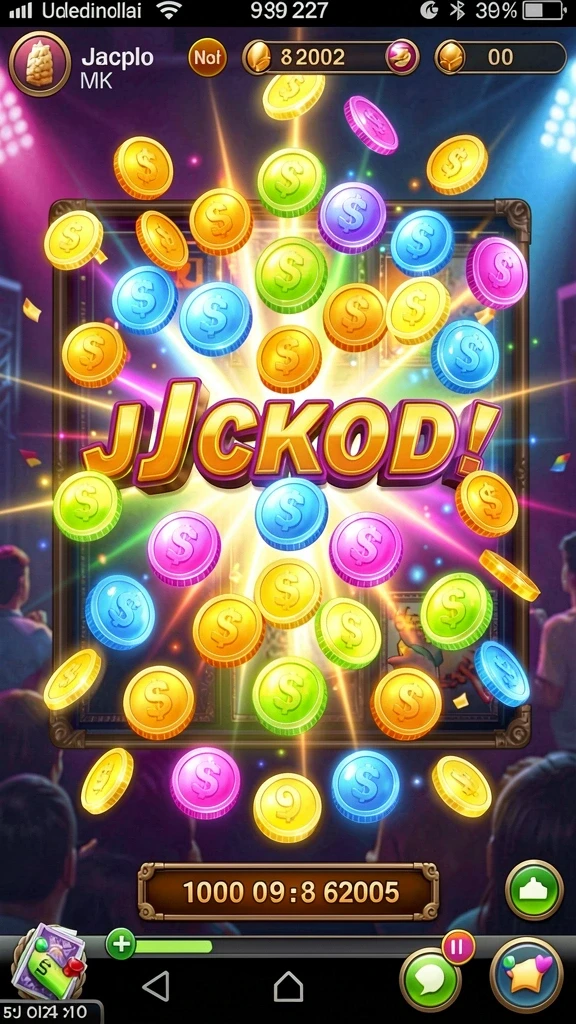 Tampilan menu utama game yang menarik.