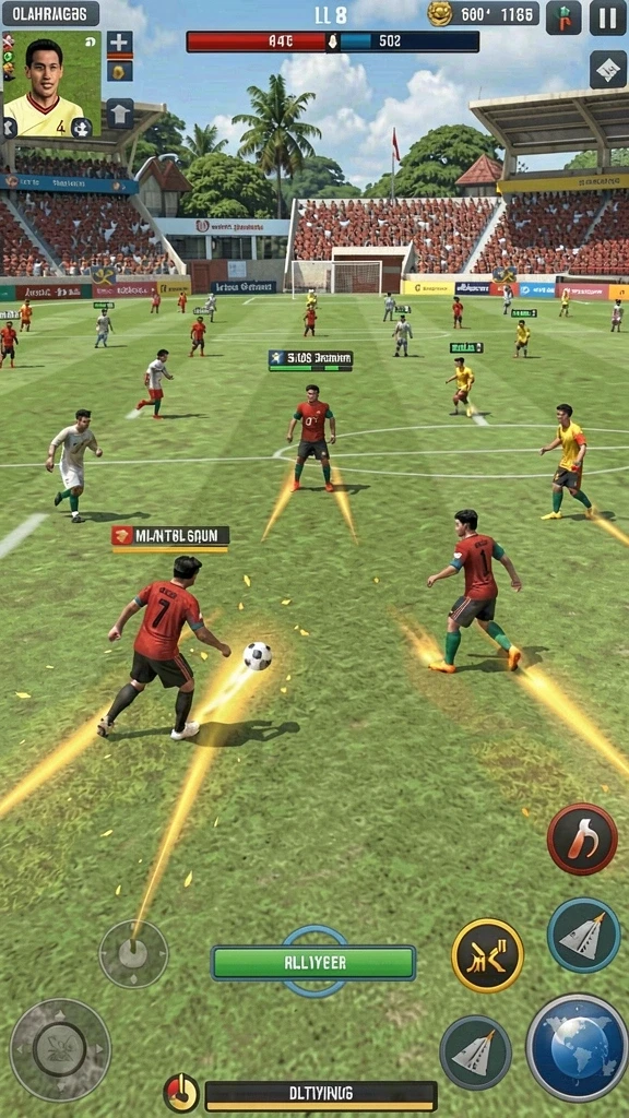 Tangkapan layar interaksi multiplayer yang menyenangkan.
