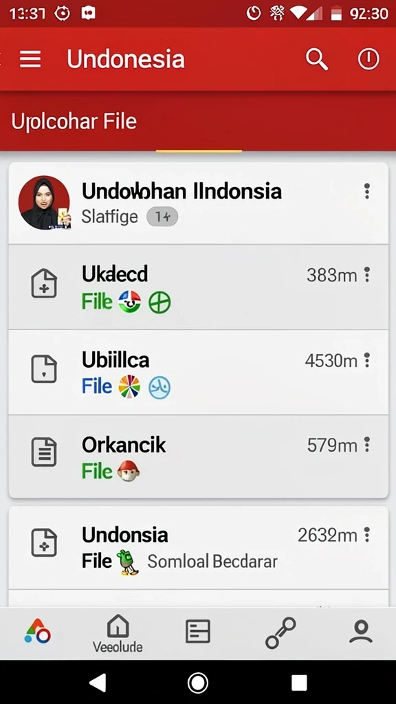 Tampilan antarmuka yang sederhana dan user-friendly.