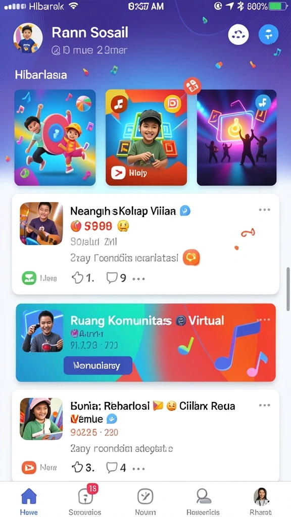 Konsep permainan yang menarik dengan tantangan beragam.