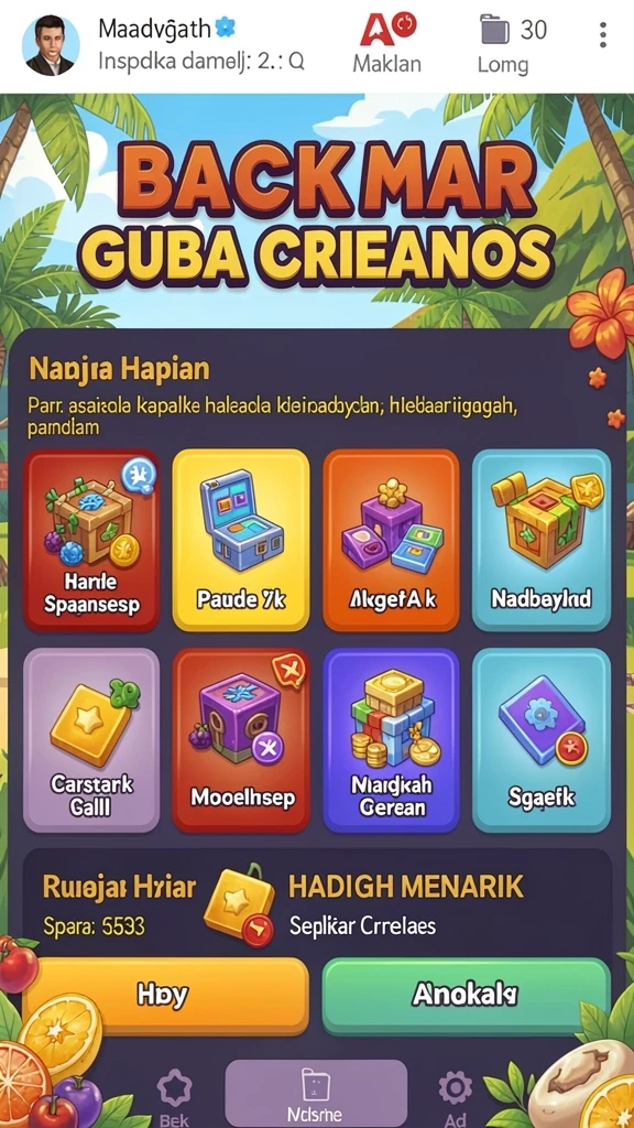 Tampilan antarmuka yang menarik dan intuitif.