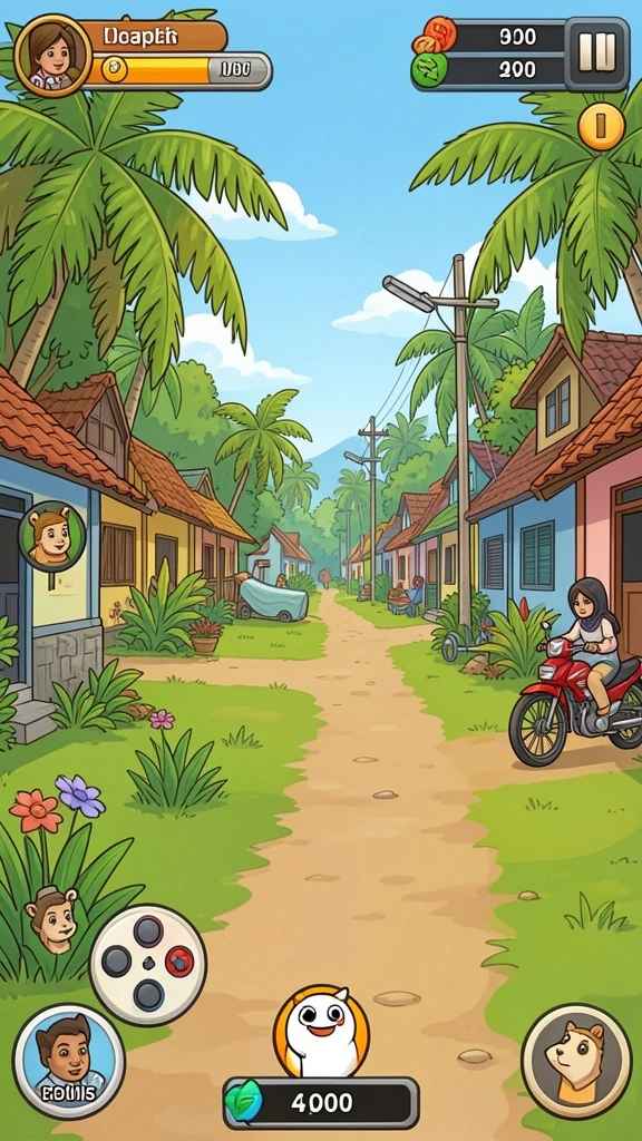 Tampilan grafis menakjubkan saat menjelajahi dunia INS55.