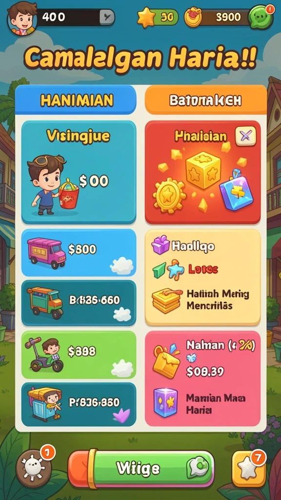 Karakter unik dalam KENZO188 dengan berbagai kemampuan.