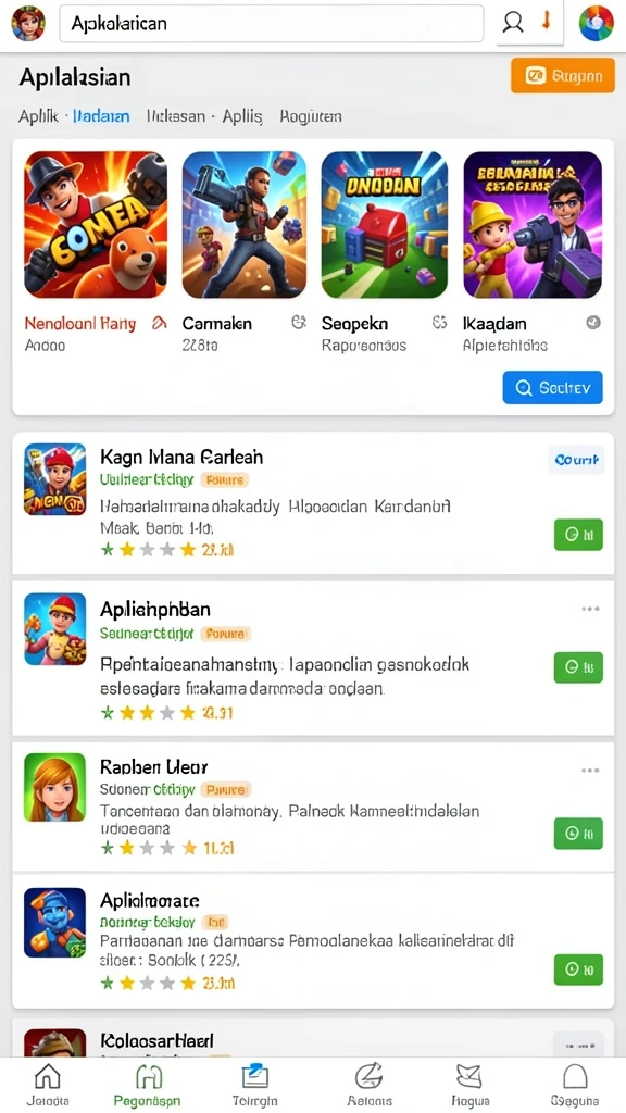 Setting level yang menawan dengan banyak pilihan karakter.