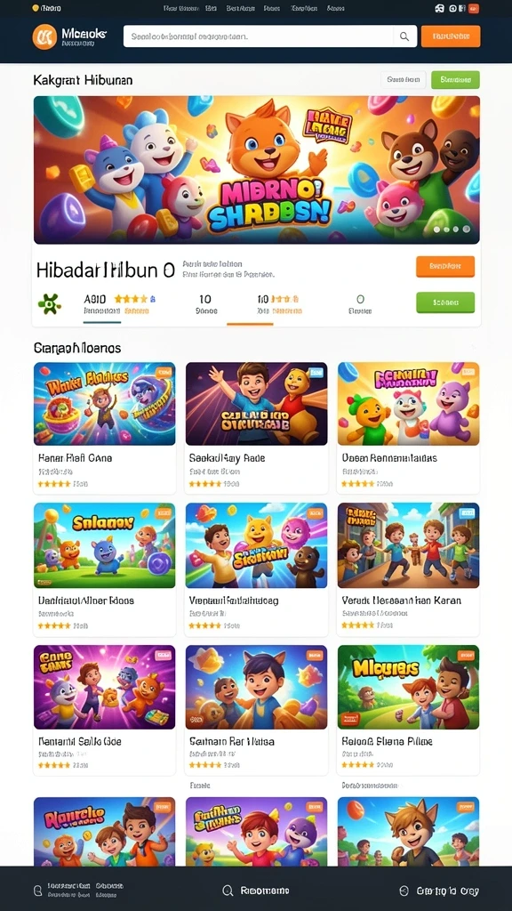 Berbagai karakter lucu untuk dipilih dan digunakan.
