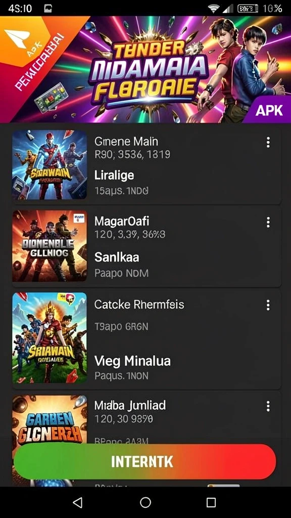 Tangkapan layar kedua menunjukkan mode multiplayer yang seru.
