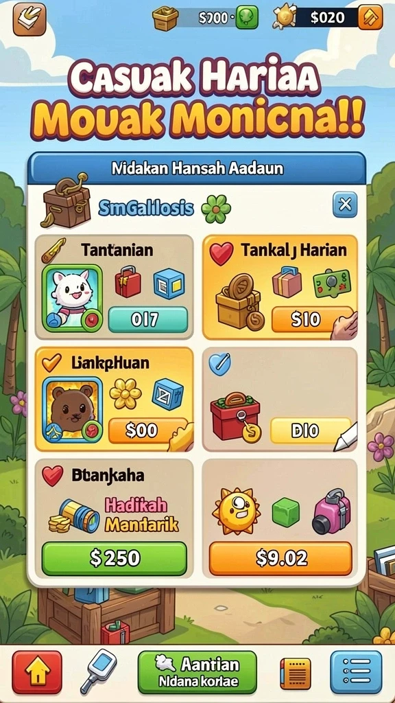 Menemukan harta karun yang tersembunyi.