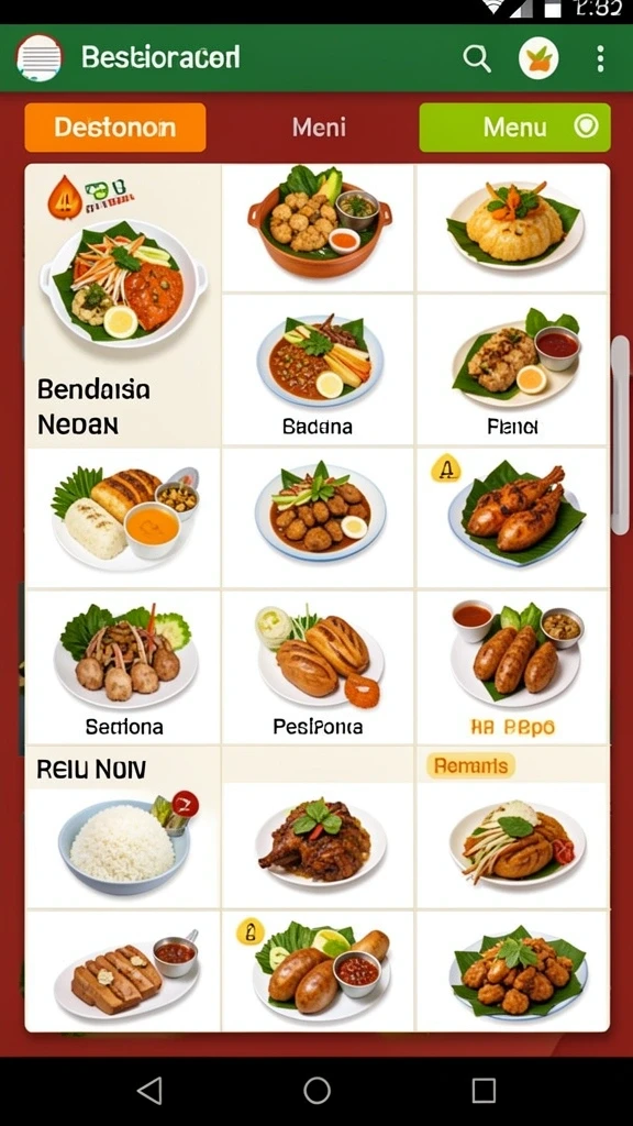 Screenshot menunjukkan tampilan antarmuka yang menarik.