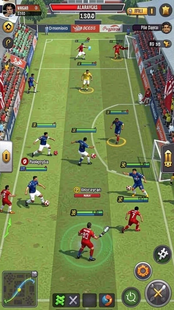 Desain level yang menampilkan grafik menawan.