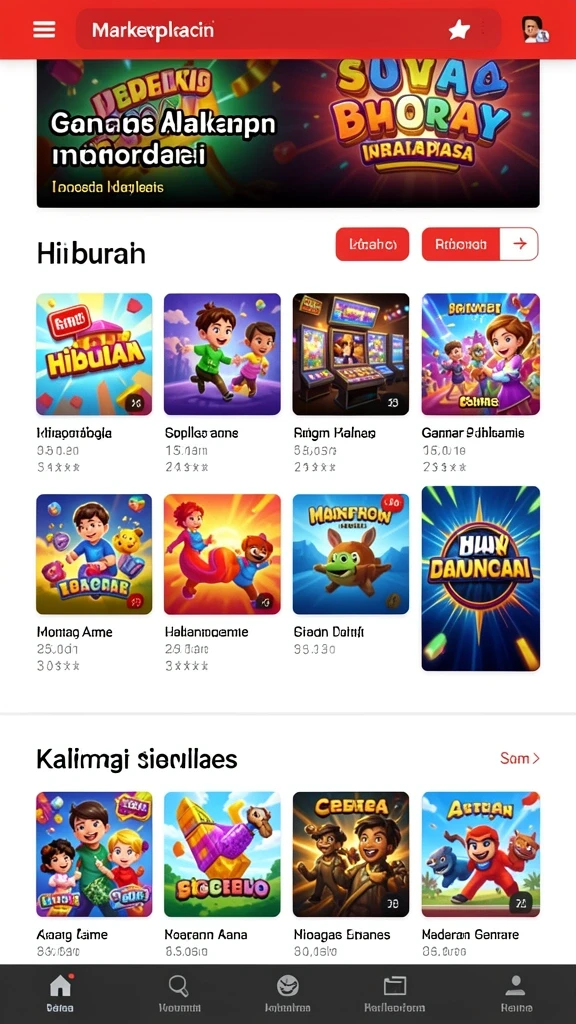 Tampilan level pertama yang menakjubkan.