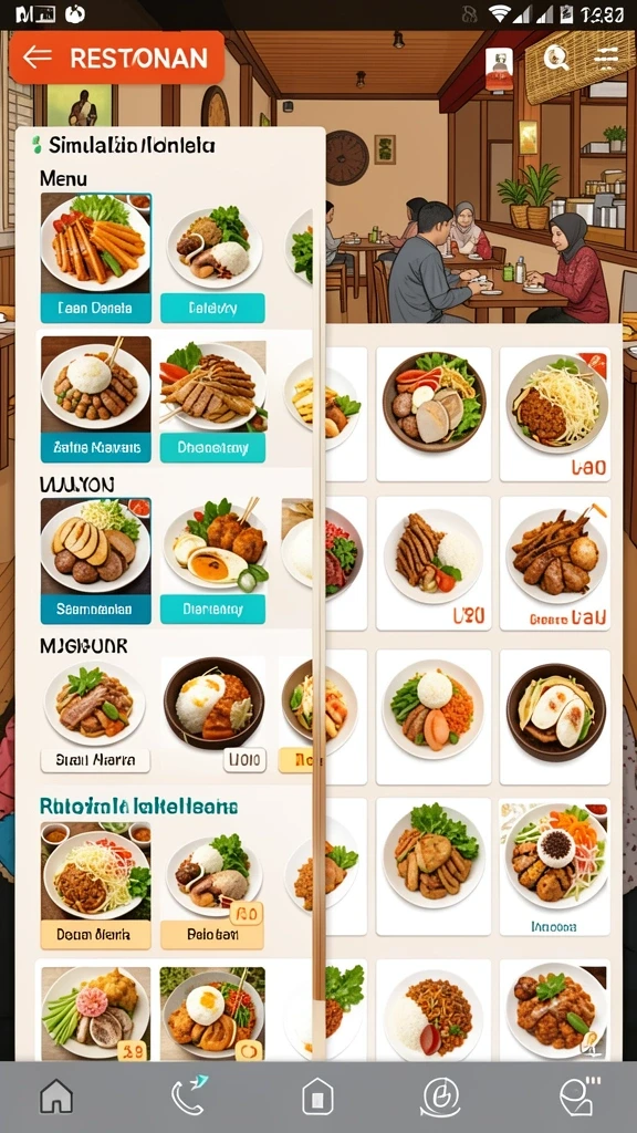Karakter unik yang dapat dipilih sesuai keinginan pemain.