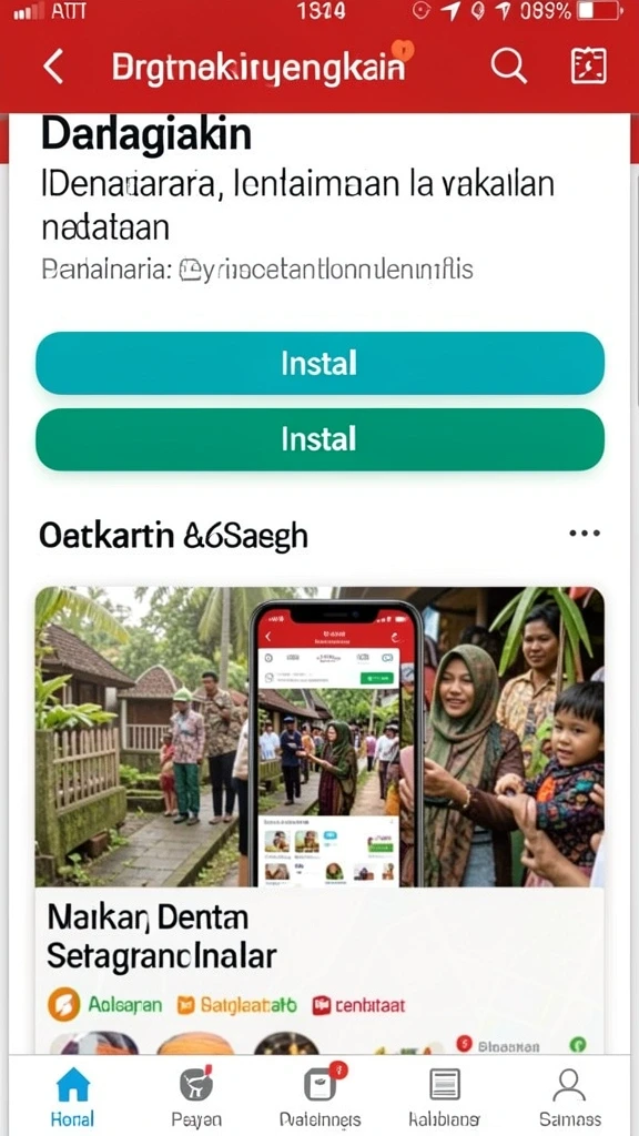 Screenshot menampilkan grafis luar biasa dari RAJABOTAK.
