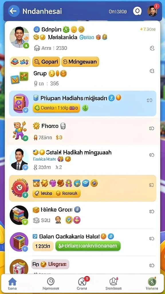 Karakter unik dengan kemampuan khusus yang menarik.