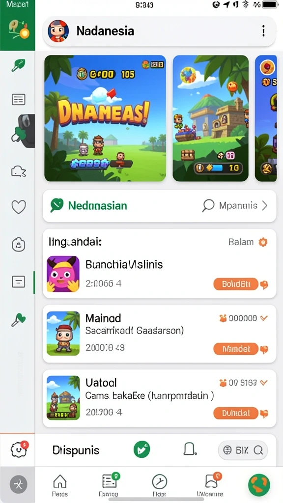 Tampilan antarmuka yang menarik dan mudah digunakan.