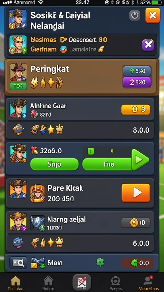 Tampilan antarmuka yang modern dan menarik.