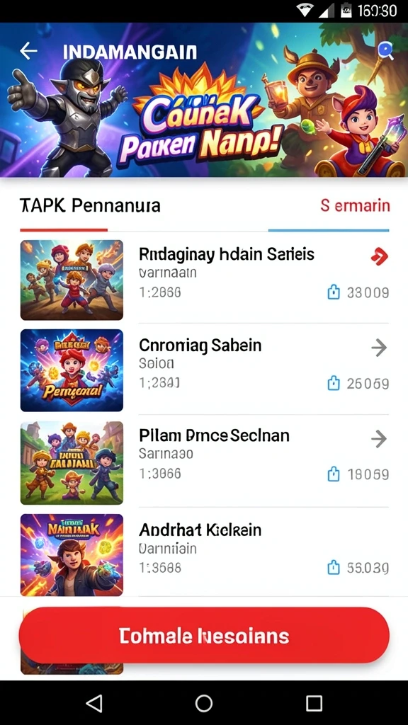 Tampilan antarmuka yang menarik dan mudah digunakan.