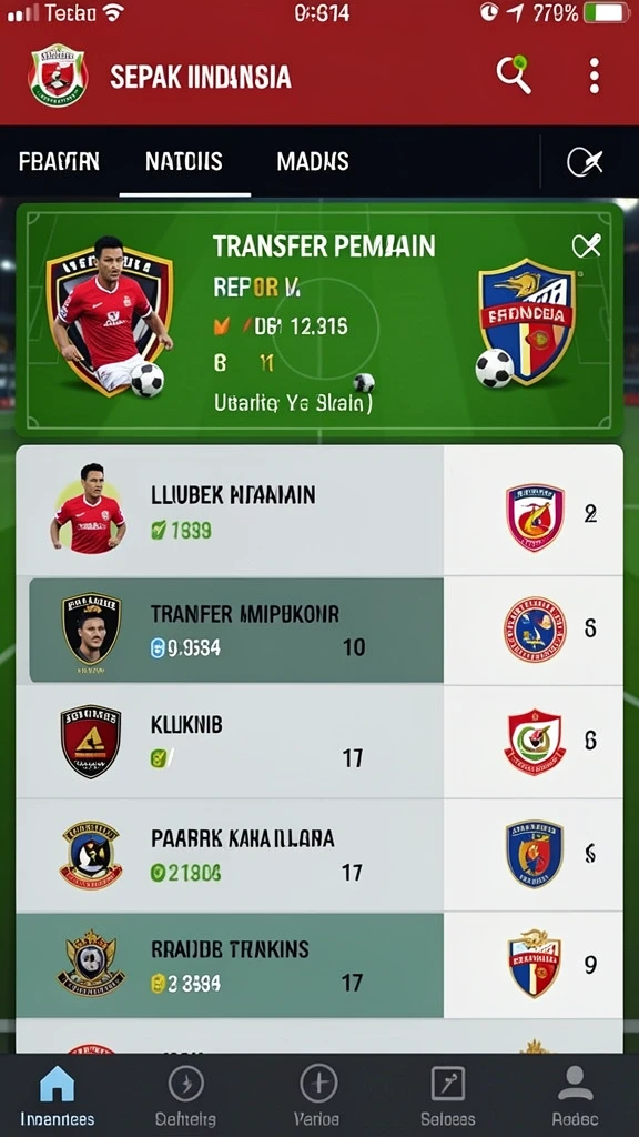 Screenshot kedua menampilkan leaderboard dengan peringkat pemain.