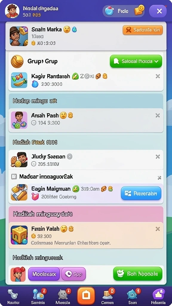 Karakter baru yang ditambahkan dalam pembaruan terbaru.