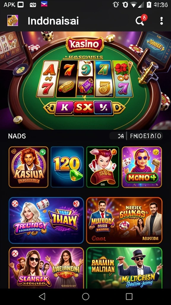 Banyak pilihan permainan dari slot hingga poker.