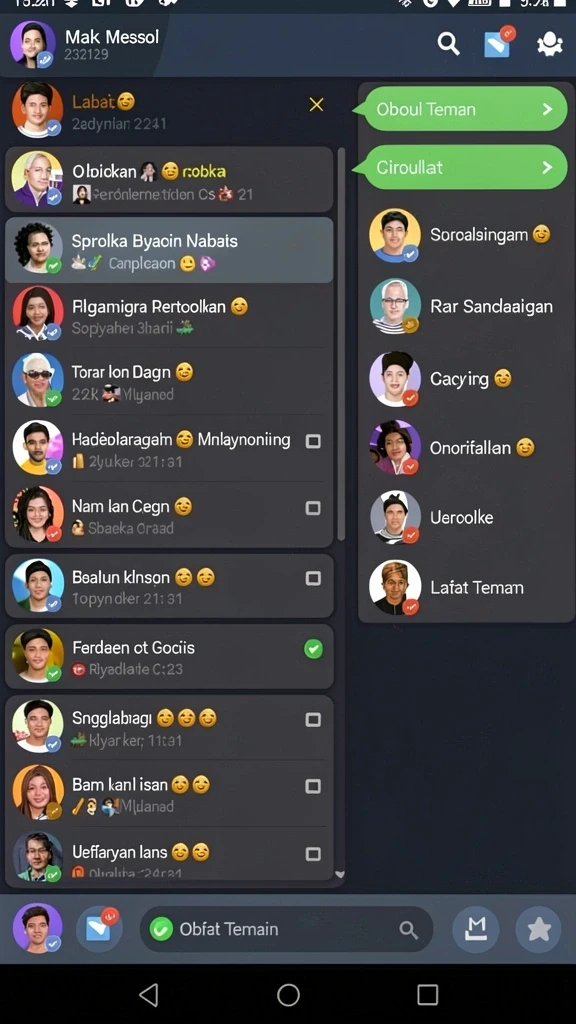 Tampilan antarmuka yang menarik dan mudah dinavigasi.