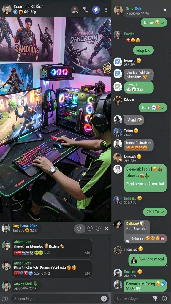 Beragam karakter yang dapat dipilih sesuai dengan selera Anda.