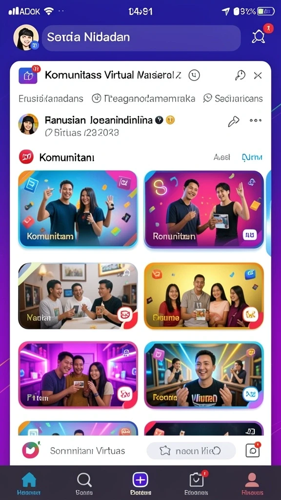 Tampilan grafis yang menakjubkan dengan tema Viking.