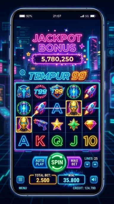 tempur99 — layar beranda